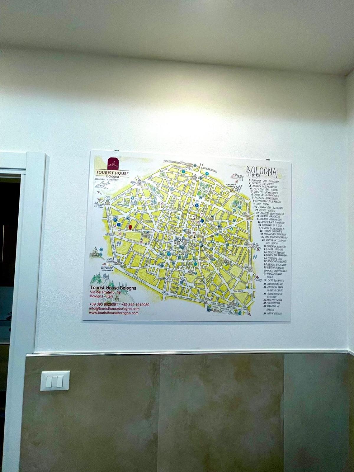 50 Tourist House Bologna - Pratello - Self Check-In Apartment Ngoại thất bức ảnh